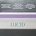 Lucid 3 Inch Lavender Infused Memory Foam Mattress Topper - Ventilated Design – Pressure Relieving Bed Topper - Mattress Pad – CertiPur Certified - Twin Size