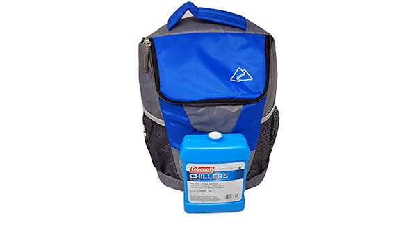 Ozark Trail azul y gris con aislamiento enfriador de mochila ...
