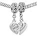 LovelyJewelry Valentines Day Gifts Wife & Husband Charms Love Family Celtic Knot Dangle For Bracelets