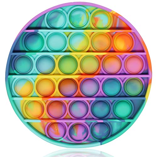 Push Pop Fidget Toy, Silicone Pop Bubble Sensory Silicone Toy Simple