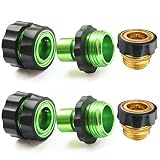 PLG Garden Hose Quick Connect,3/4" Garden Hose Fittings,Hose Connector
