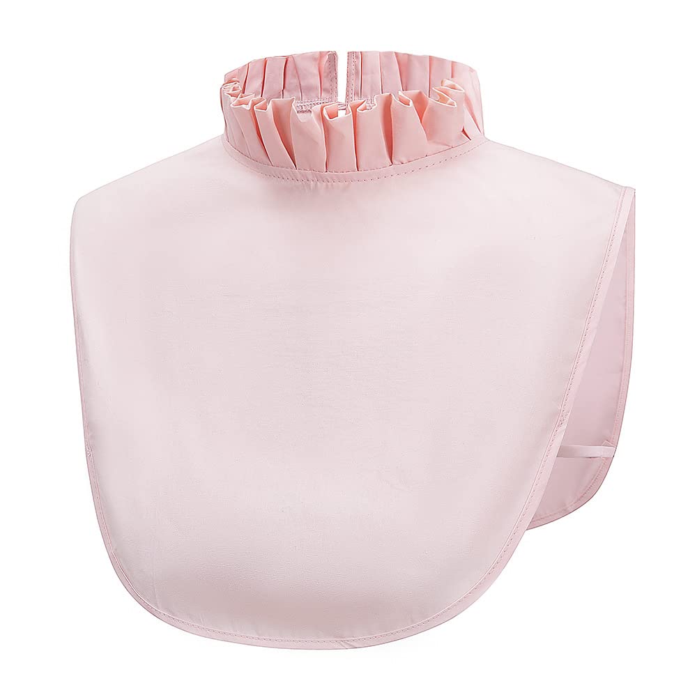 TeeYee Pink False Collar Children's Half-High Collar Ruffle False Collar Stand Collar