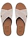 FitFlop Women's AIX Perf Nubuck Slide Sandals, Urban White, 8