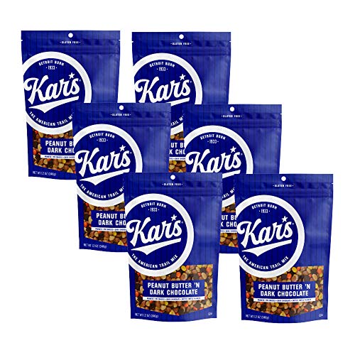 Kar's Nuts Peanut Butter 'N Dark Chocolate Trail Mix Snacks Roasted