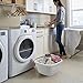 Obston 18 Quart Washing Basin Dish Pan, White