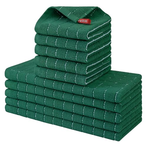 Homaxy Kitchen Towels Dishcloths Set
