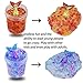 BESTZY Fluffy Fishbowl Slime - 2 Cans Idea Crystal Clear Slime Fishtail Fishbowl Beads, Super Soft Non-Sticky, Boys Girls (120ml Each One)