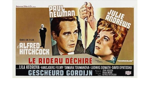 Amazon Com Movie Posters Torn Curtain 11 X 17 Posters Prints