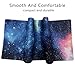 Cmhoo XXL Professional Large Mouse Pad & Computer Game Mouse Mat (35.4x15.7x0.1IN, 90x40 sky002)