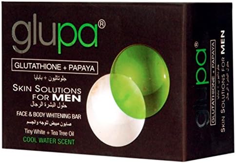 GLUPA Glutathione + Papaya Skin Solutions For Men 135G