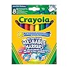 CRAYOLA-Crayola-58-8328-E-000-Ultra-Clean-Washable-Markers-Assorted CRAYOLA Ultra-Clean Washable Markers - Assorted Colours (Pack of 8) | Premium Broadline Markers That Can Easily Wash Off…