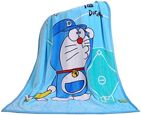 Children's Cartoon Printing Blanket Coral Fleece Blanket 39 By 55 (Doraemon)