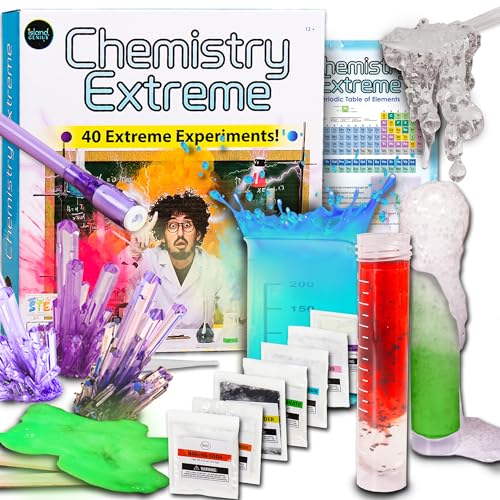 Island Genius Chemistry Extreme Science Experiment Kit for Kids Boys