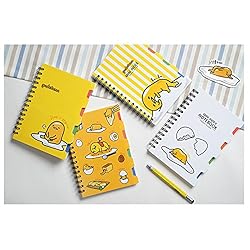 Sanrio Gudetama Lazy Egg Mini Index Lined Notebook