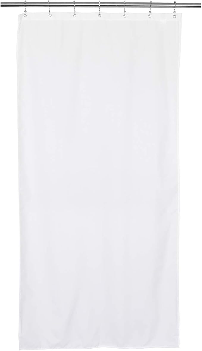 Barossa Design Waterproof Fabric Stall Shower Curtain or