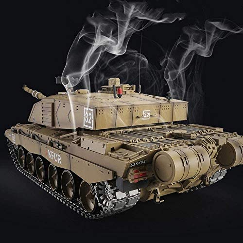 Moerc Super große 72cm RC Panzer 01.16 Semi-Legierung Militär Modell Multifunktions-Metall-Emission Spur Erwachsener… – Bild 5