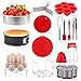 YIHONG 20 Pieces Pressure Cooker Accessories Set Compatible with Instant Pot 6 8 Qt - 2 Steamer Baskets- Non-stick Springform Pan - Stackable Egg Rack - Silicone Egg Bites Mold- with Free Ebook Recipe