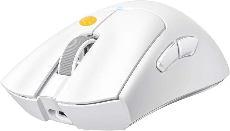 FiftySixty RAM X Ultraleichte kabellose Gaming-Maus, Weiß