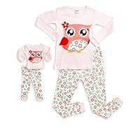 DinoDee Matching Doll Owl Pajama 6 Years