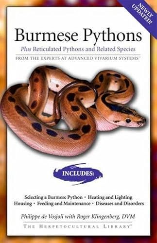 Download Burmese Pythons: Plus Reticulated Pythons And Related Species PDF