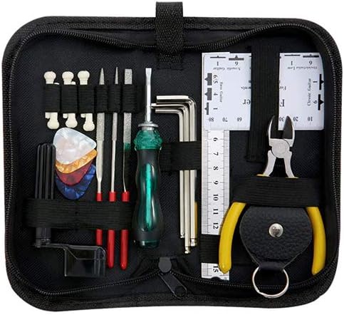 Guitar Accessories Cleaning Repair Installation Tool Kit Tuning Wrench String Changing Tool Set Teat Kit