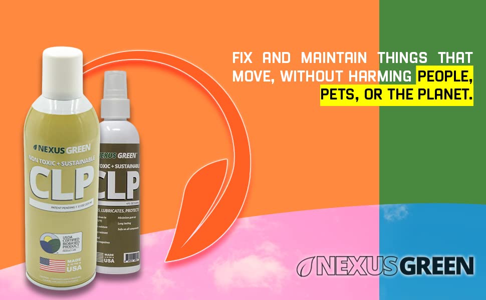 Nexus Green Non Toxic, Odor Free, Environmentally Friendly CLP