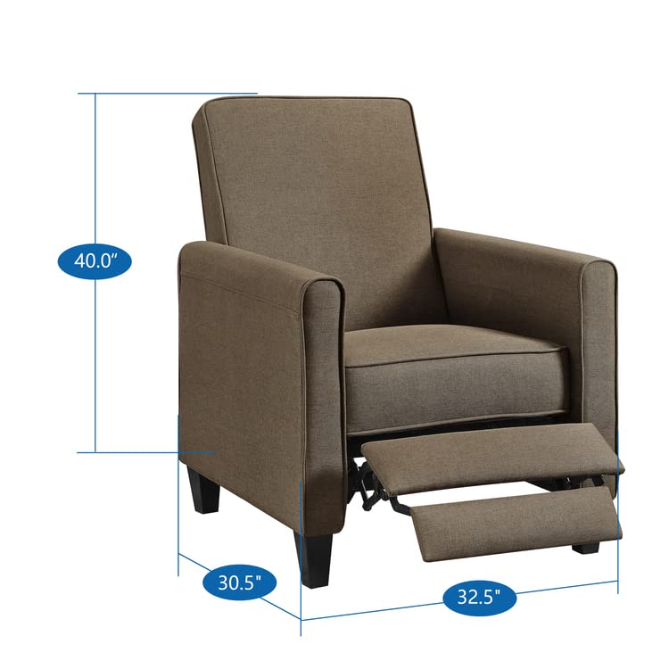 Landon Pushback Recliner Chairs Reclining Chair Home Theater Recliner