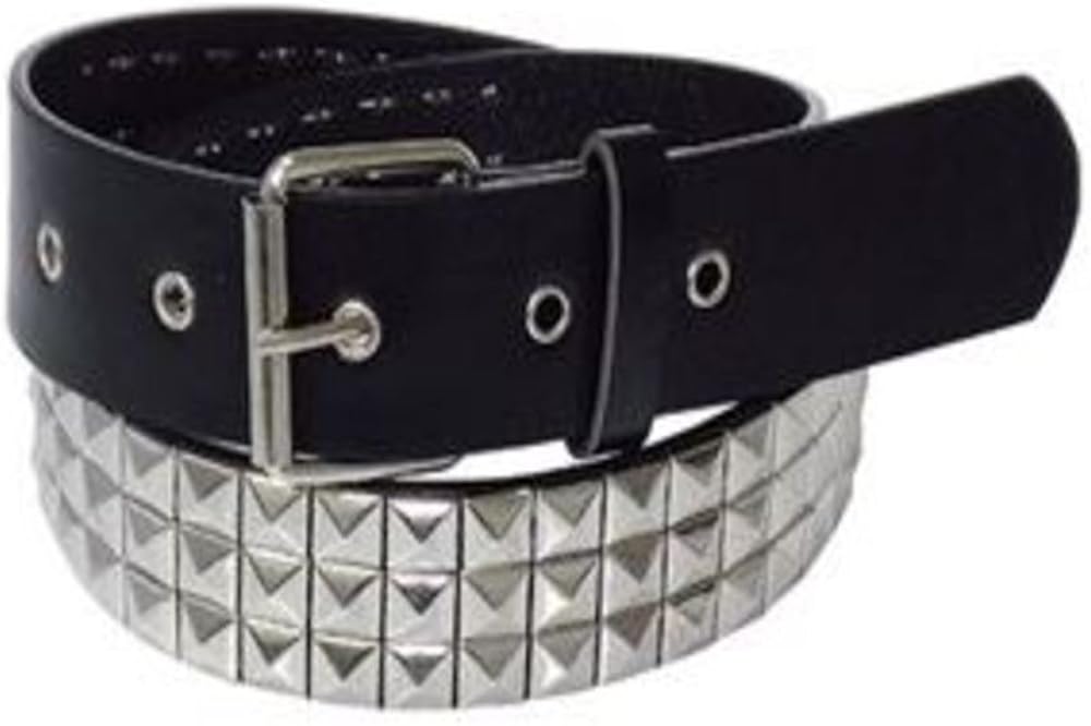 3 row studded belt
