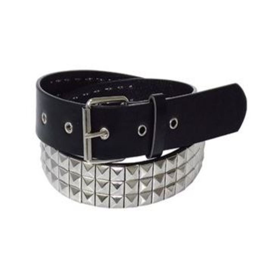 3 row studded belt