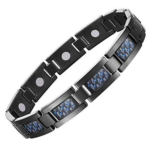 Feraco Magnetic Bracelets for Men Pain Relief, Stainless Steel
