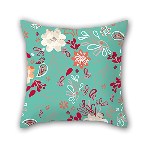 PILLO The Flower Pillowcover Of ,20 X 20 Inches / 50 By 50 Cm Decoration,gift For Indoor,home,sofa,drawing Room,dinning Room,pub (2 Sides)