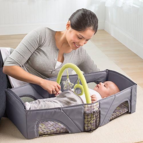 Herasa Baby Safe Bed Baby Travel Bassinet Folding Bed Newborn Baby Lounger Portable