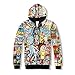 hot sale Men Women Hoodies Sweatshirt Cartoon Rick and Morty print fashion Hoodie casual Pullovers color as the picture S