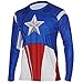 WUKE Men's Winter Solider Casual Long sleeve T-shirt