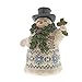 Enesco Jim Shore Heartwood Creek Victorian Snowman with Scarf Figurine, 5