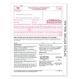 Adams 1096 Summary Forms for 2018, 1-Part Inkjet/Laser, 20 per Pack (TXA1096)