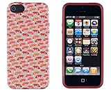 iPhone 5 / 5S Case, DandyCase PERFECT PATTERN *No Chip/No Peel* Flexible Slim Case Cover for Apple iPhone 5 / 5S - LIFETIME WARRANTY [Vintage Fox]