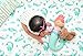 100% Cotton Fitted Crib Sheet - Premium Baby Bedding - Soft, Breathable & Durable - Mermaid Print