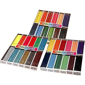 Colortime 576asstd Lapices Para Colorear 3 4 5 Mm Amazon