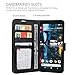 Cover Case for Google Pixel 2 XL (2017), Leather Wallet Case with Card Slots, Magnetic Closure Stand Flip Cover for Google Pixel 6.0