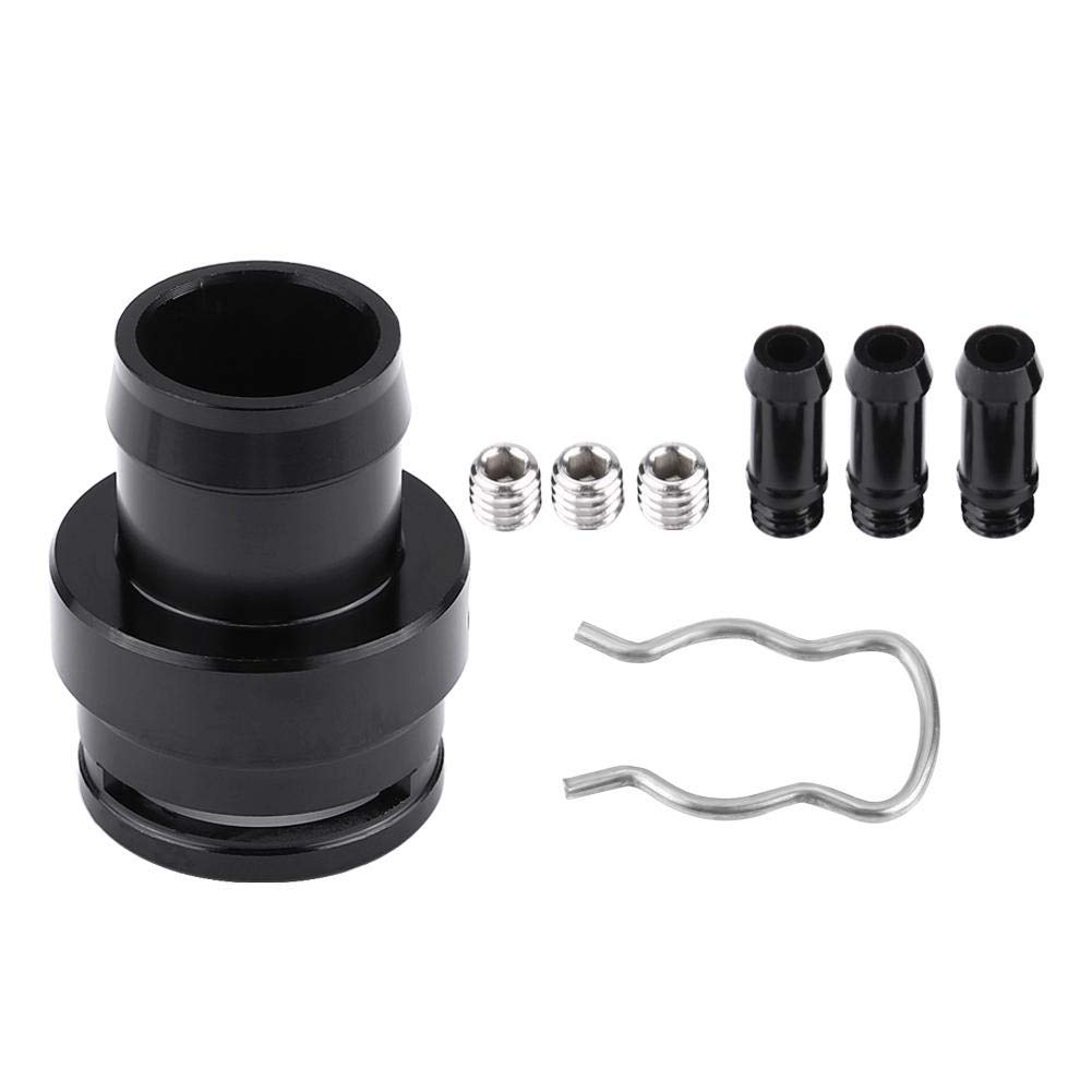 Car Turbo Boost Tap, Black Car Turbo Boost Tap Vacuum Sensor Adapter Turbo Boost Connector for GTI 2.0T FSI MK5 A4 TSI