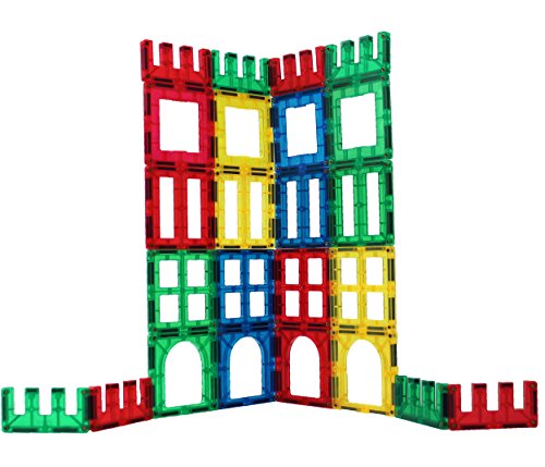 Award winning magnetic stick n stack 24 piece windows, …
