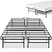 ZINUS 14 Inch SmartBase Select Stopper Mattress Foundation, Platform Bed Frame, Box Spring Replacement, Full, Black