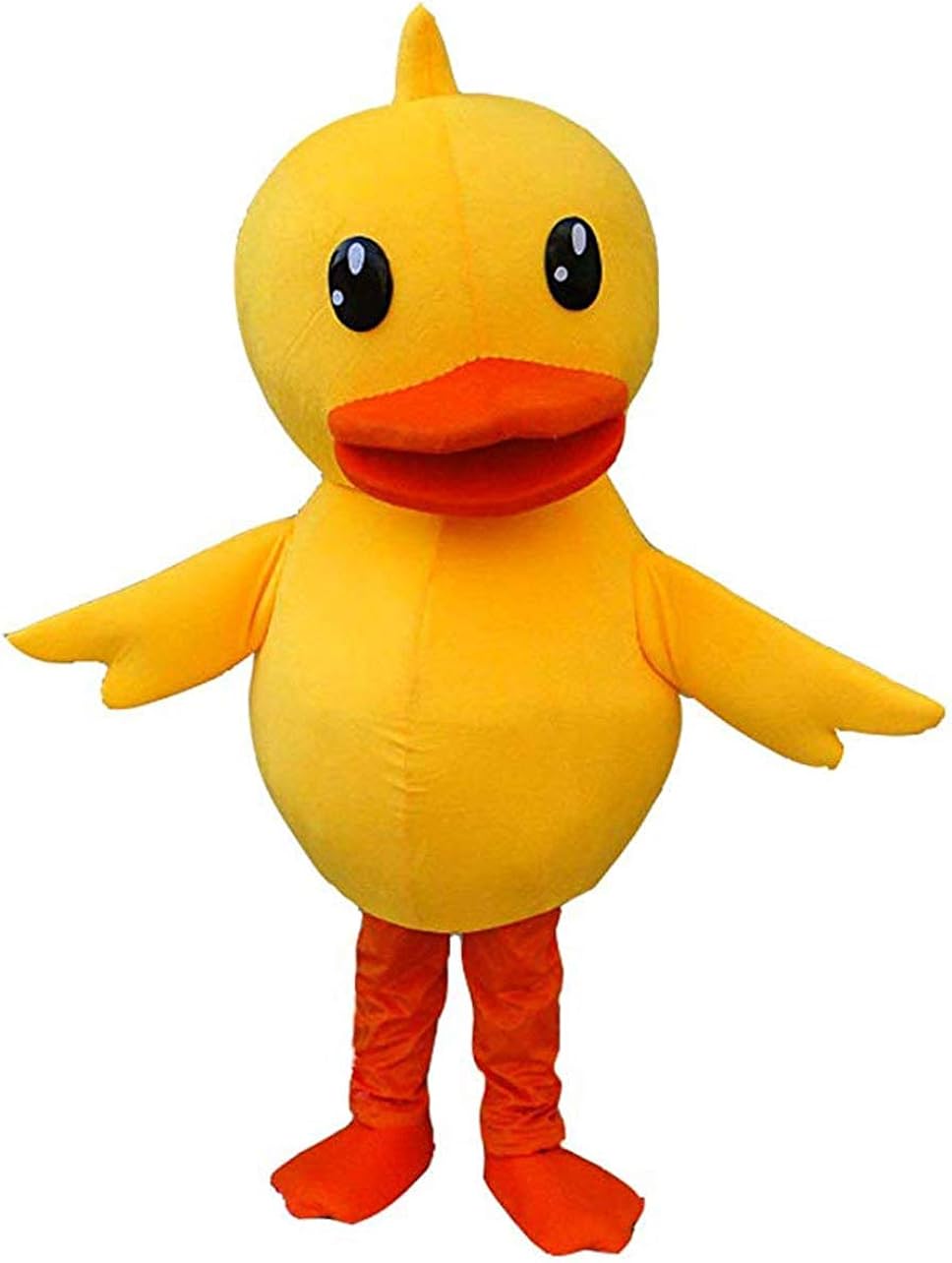 Cute Yellow Duck Mascot Costume Adult Halloween Costume