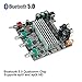 1Mii B08 Bluetooth Amplifier Receiver, HiFi Bluetooth 5.0 Audio Receiver Adapter aptX HD RCA/AUX/Opt/Coaxial Speakers 50W X 2 Bass&Treble Control for Home Stereo System (with Power Supply)thumb 2