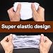 16 Feet Giant Spider Web with Super Stretch Cobweb Set with 2 Small Spider for Halloween Decorations Outdoor Yard House Ornament