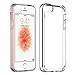 iPhone SE Case, UARMOR Transparent Crystal Clear Premium Protective Case Hard 3H PC Back Cover Flexible TPU Bumper for Apple iPhone SE 2016 & iPhone 5 5s (Clear)