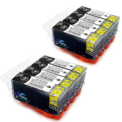 8XL Druckerpatronen kompatibel zu Canon PGI 525 für Canon Pixma IP4850 IP4950 IX6550 MG5150 MG5250 MG8250 MX710 MG5350 MG6150
