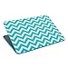 HDE Plastic Hard Shell Case and Keyboard Cover for MacBook Pro 13 with Retina Display (Models: A1425/A1502), Green Chevron
