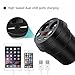 YHY Car Cup Charger, Dual USB Ports Car Charger 12V/24V with 2-Socket Cigarette Lighter Splitter Power Adapter Universal for Apple Android Windows Smartphones Tablets phone holder charger